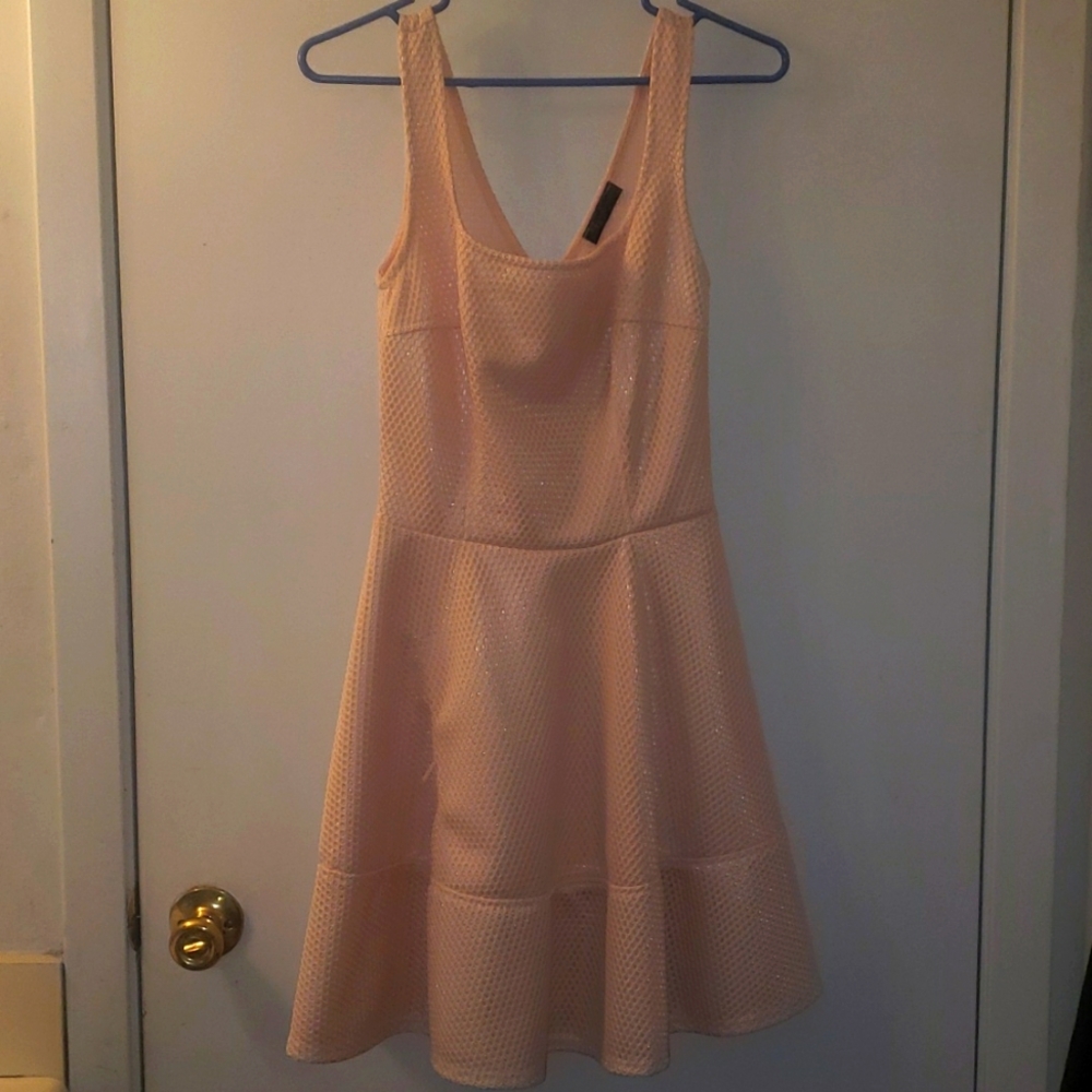 Peach cocktail dress size 4